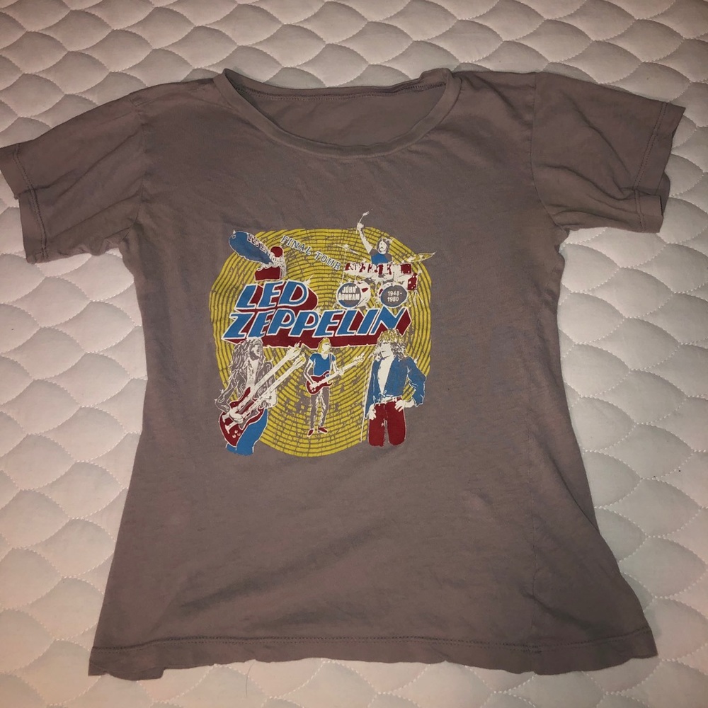 Les Zeppelin Band Tee Shirt